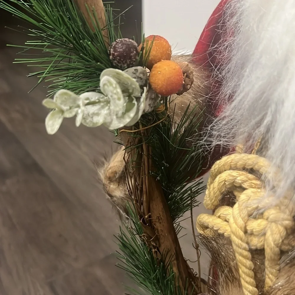 Elegant large Santa statue with beautiful robe